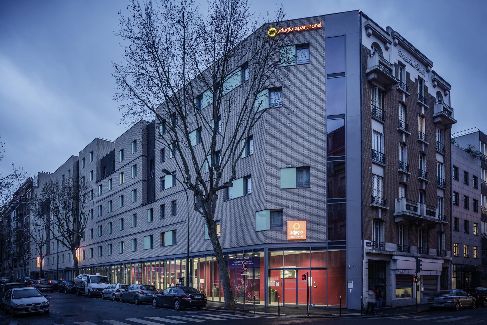 Aparthotel Adagio Access Paris Клиши Экстерьер фото